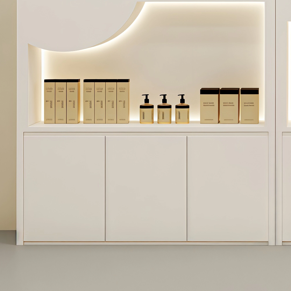 Luxury Cosmetic Display Cabinet for Retail Store - image 7