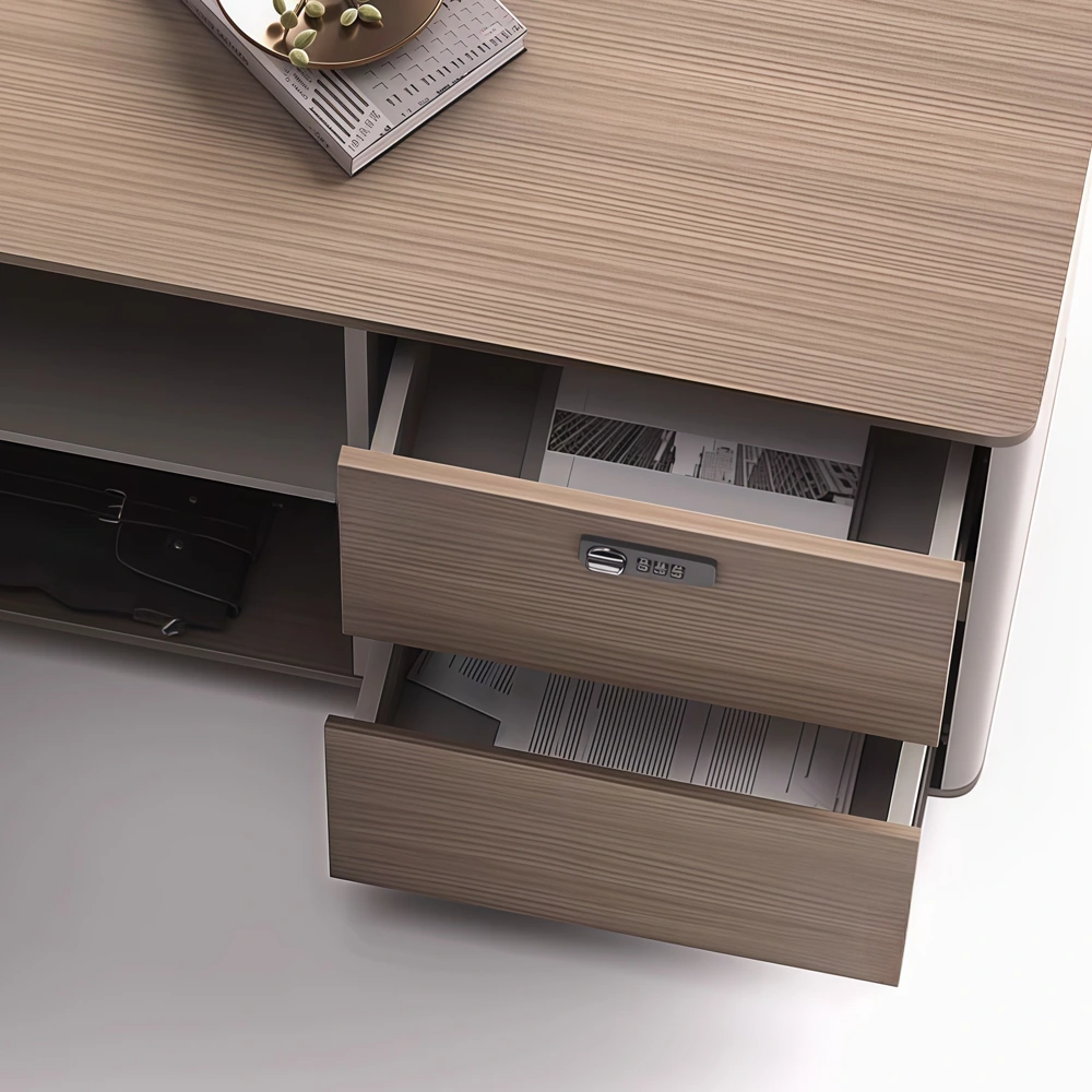 Modern Minimalist Desk Simple Aesthetic Computer Desk - image 5