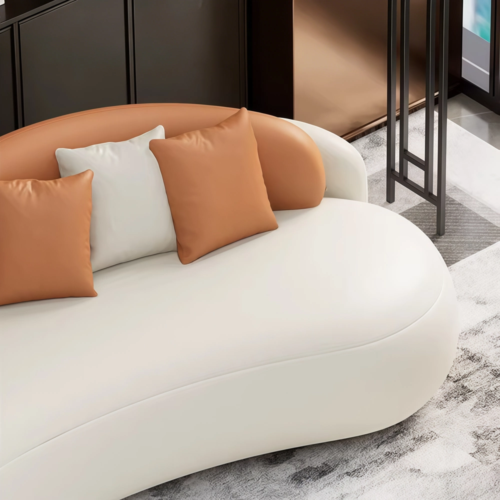 Commercial Curved Sofa Combination for Reception - image 5