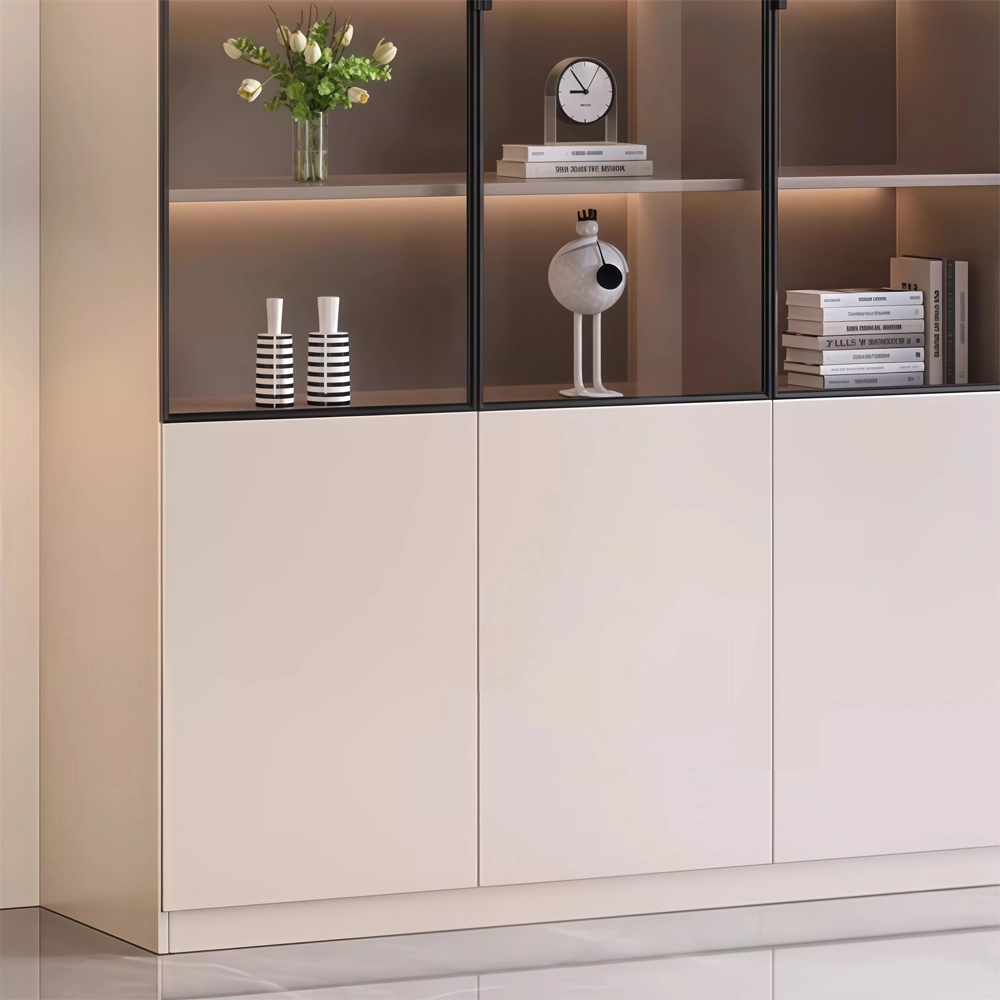 Modern Light Luxury Glass Display Cabinet - image 6