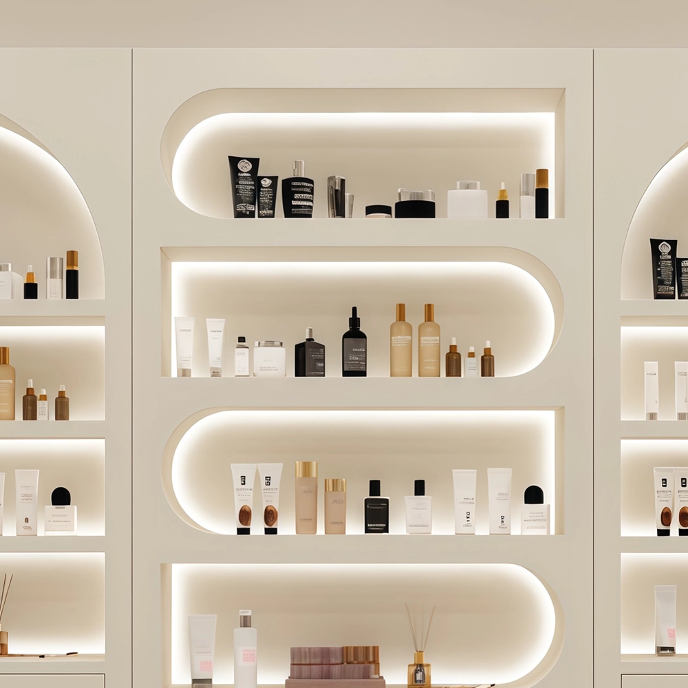Multi-Functional Glossy Display Cabinet for Cosmetics - image 7