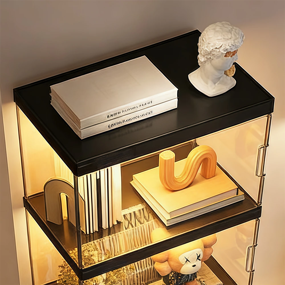 Luxury Modular Storage Cabinet with Grid Shelves - image 6