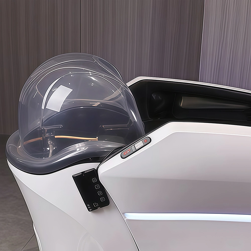 Electric Full-Lying Shampoo Bed with Water Circulation Massage - image 3