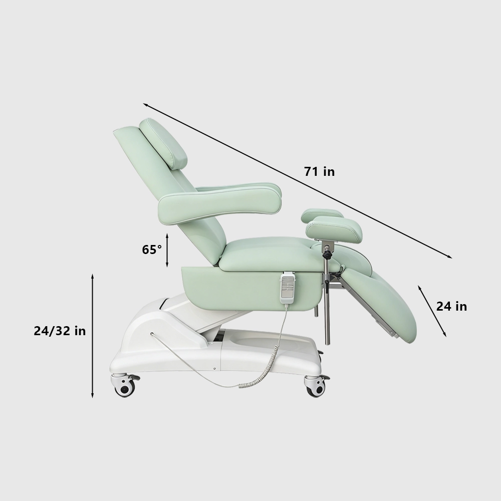 Electric Multi-Function Medical Bed for Outpatient Examination - image 6