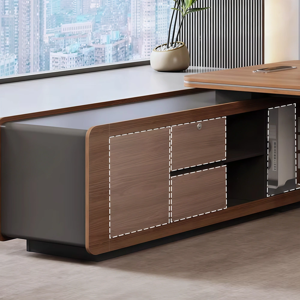 Executive Desk Modern Office Business Style - image 4