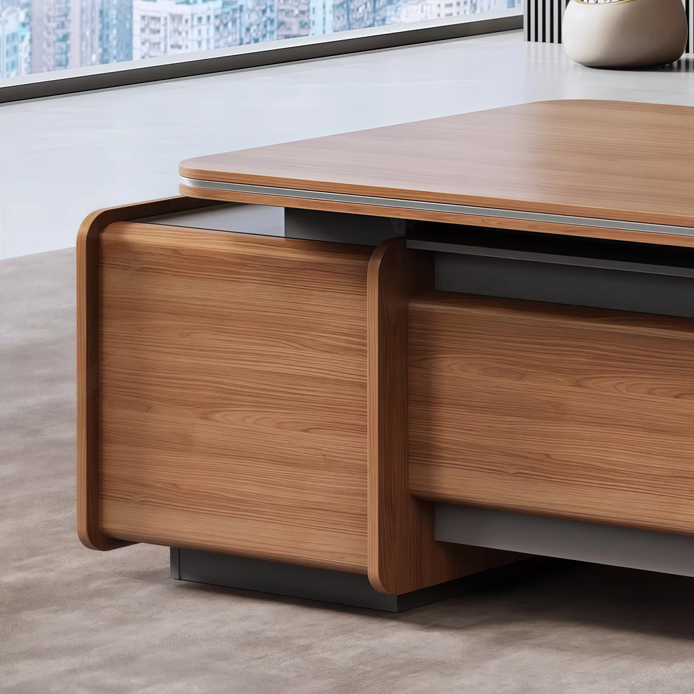 Executive Desk Modern Office Business Style - image 5