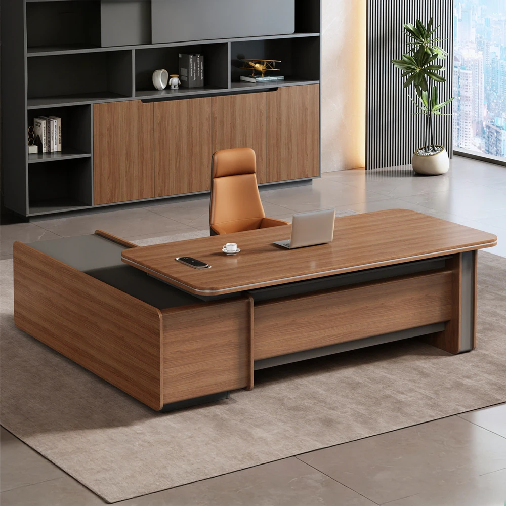 Executive Desk Modern Office Business Style - image 3