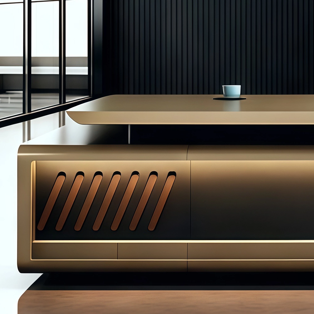 Executive Desk Modern Office Furniture Luxury - image 5