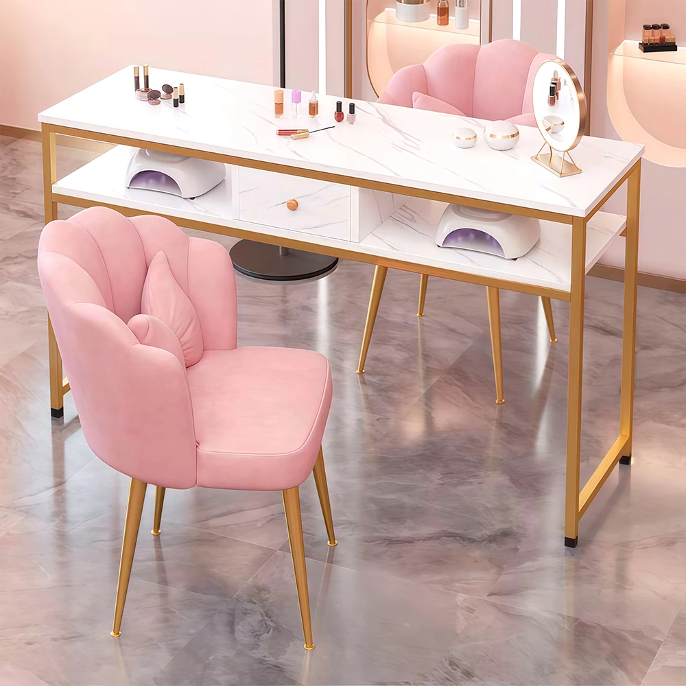 Fashionable Nail Table and Chair Set - image 2