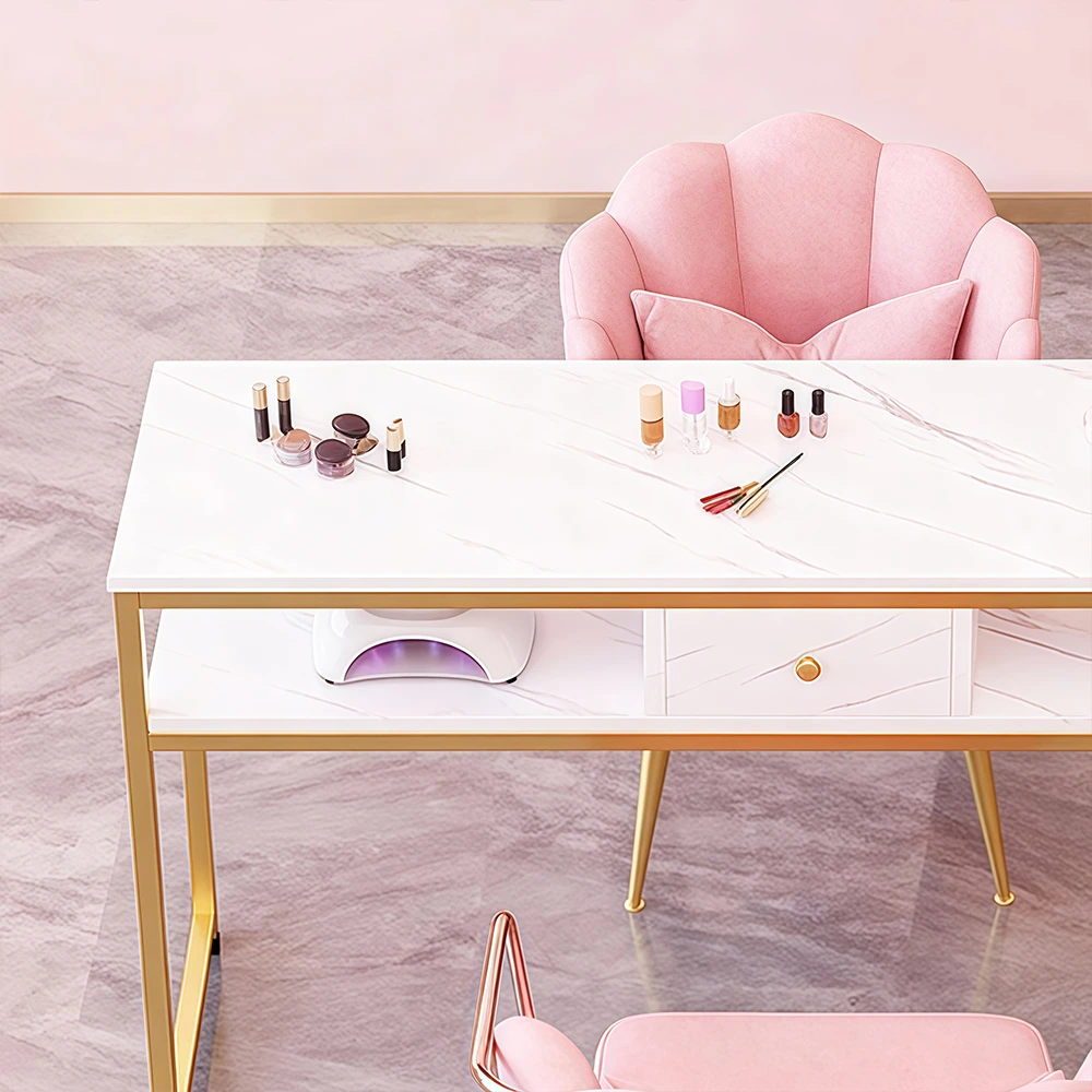 Fashionable Nail Table and Chair Set - image 4
