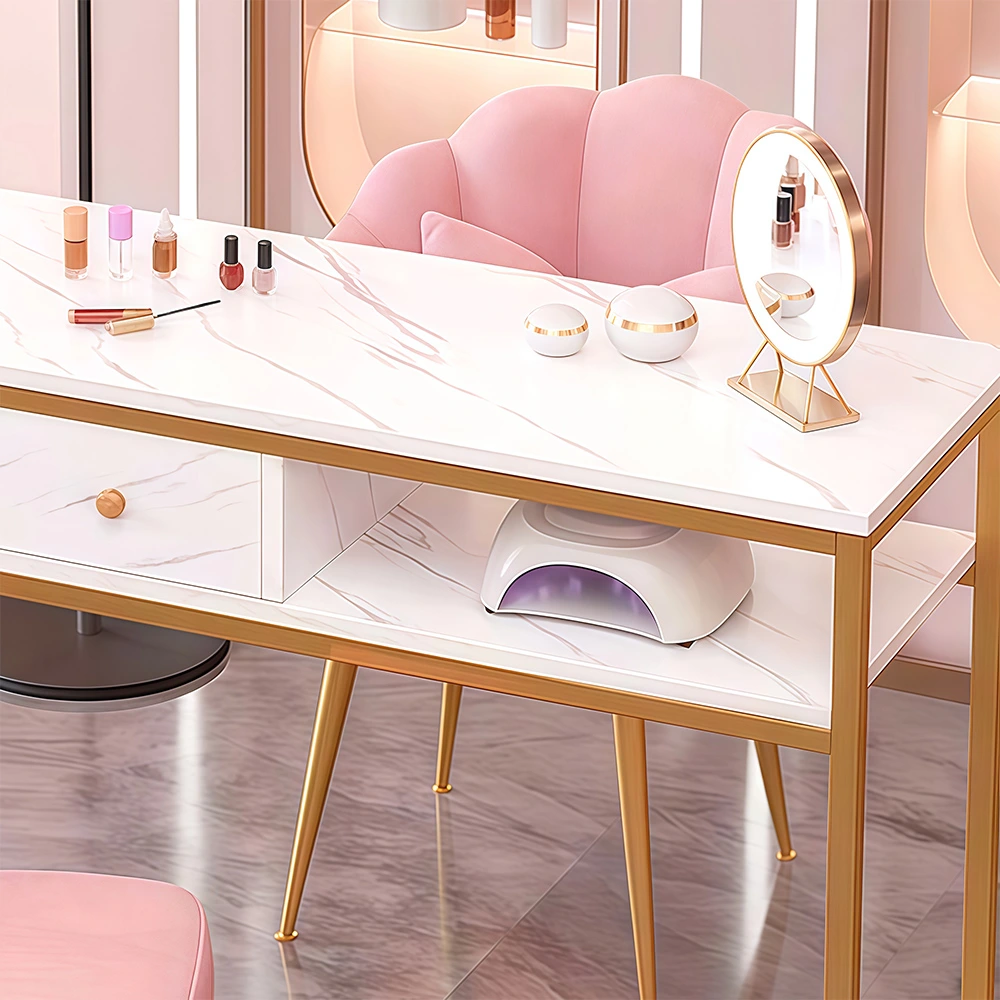 Fashionable Nail Table and Chair Set - image 5