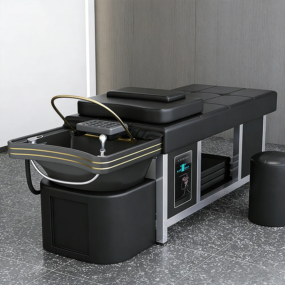 Luxury Ceramic Head Spa Bed with Water Circulation Function - image 2