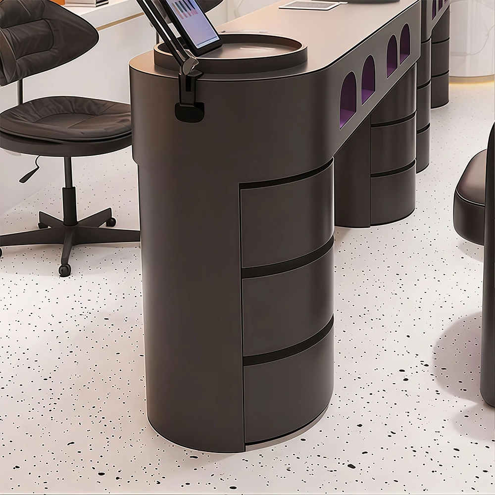 High-End Dark Nail Table Vacuum Light Set - image 5