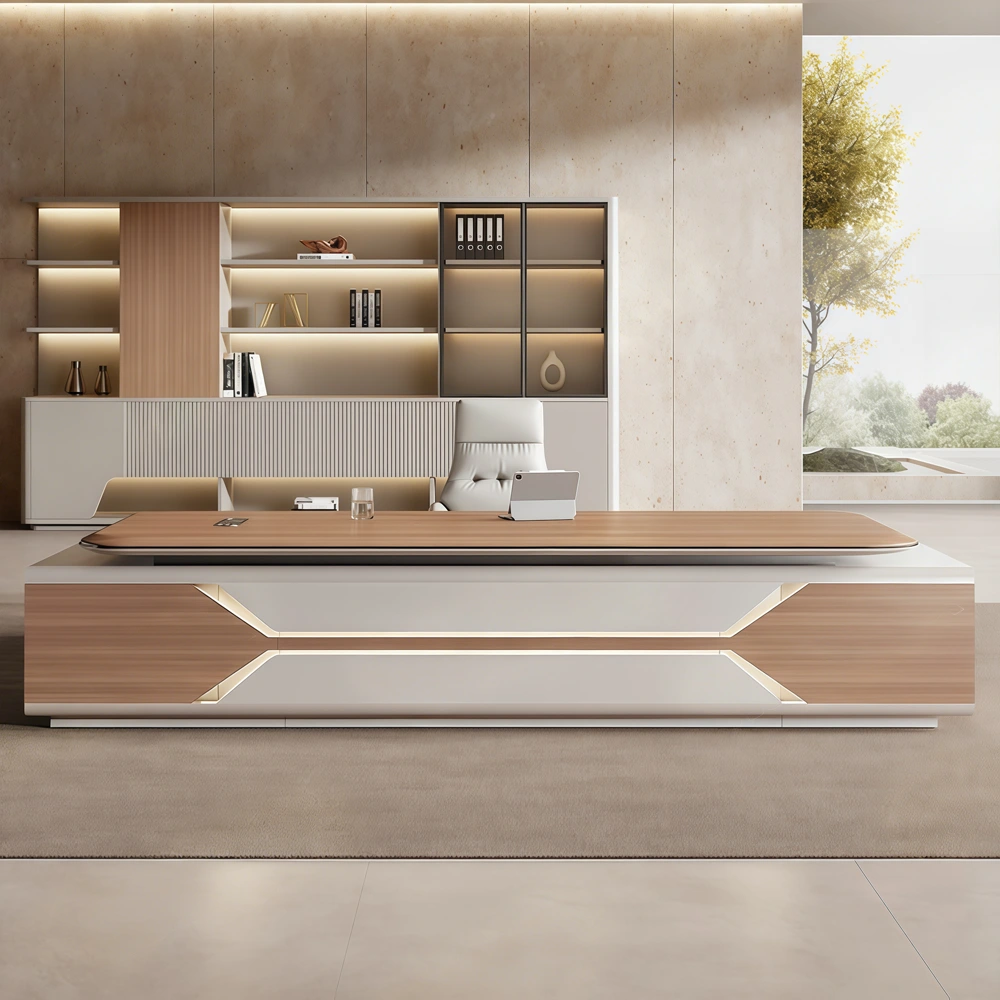High-End Executive Desk with Thermofoil Design - image 2