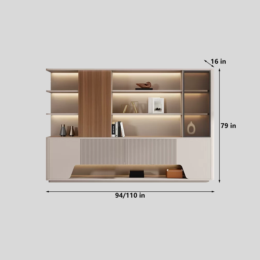 High-End Executive Desk with Thermofoil Design - image 8