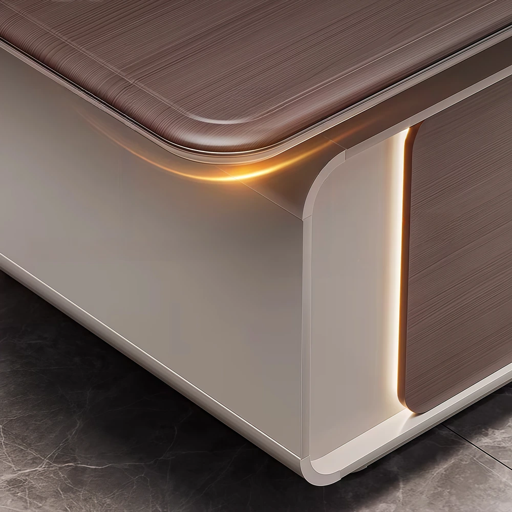 High-End Executive Office Desk  Modern Luxury  Desk with Premium Finish - image 4