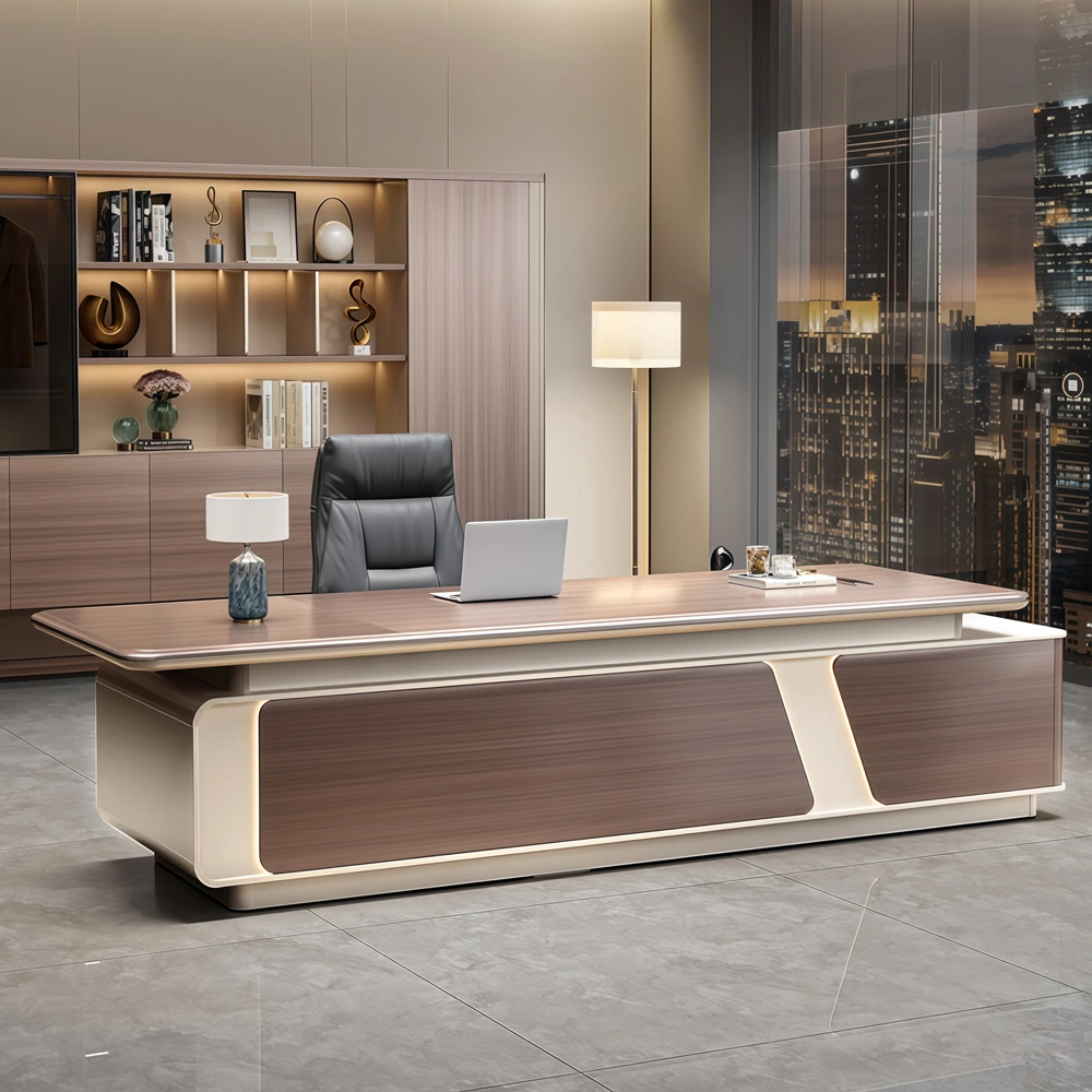High-End Executive Office Desk  Modern Luxury  Desk with Premium Finish - image 3