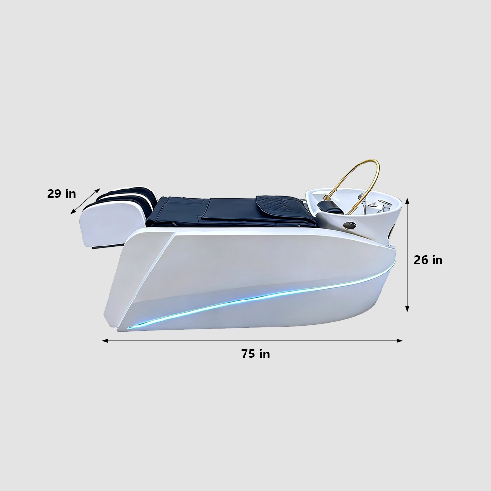 High-end intelligent electric massage shampoo bed - image 6