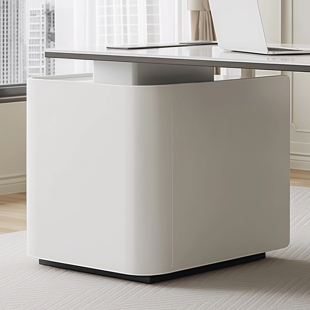Italian Minimalist Stone Desk for Home Office - image 4