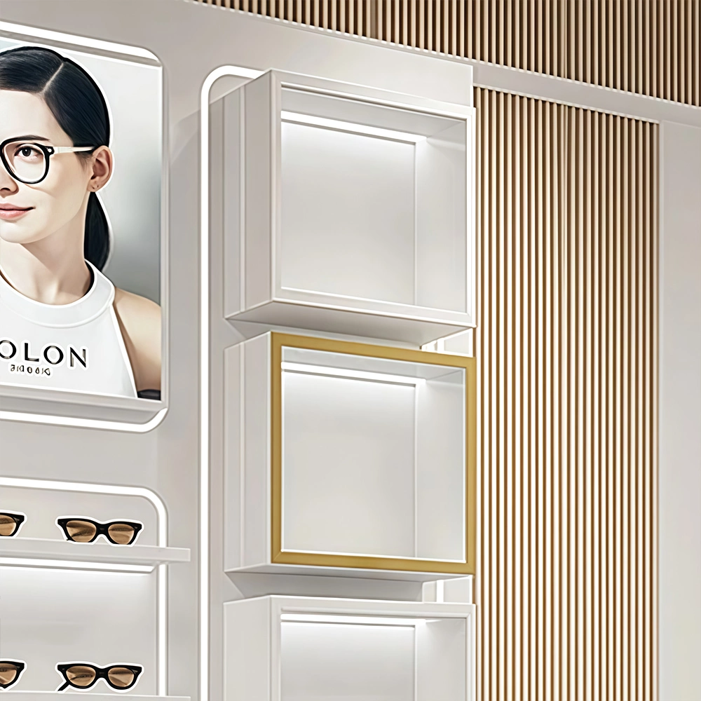 Lacquer Eyeglass Display Island Counter for Store - image 3