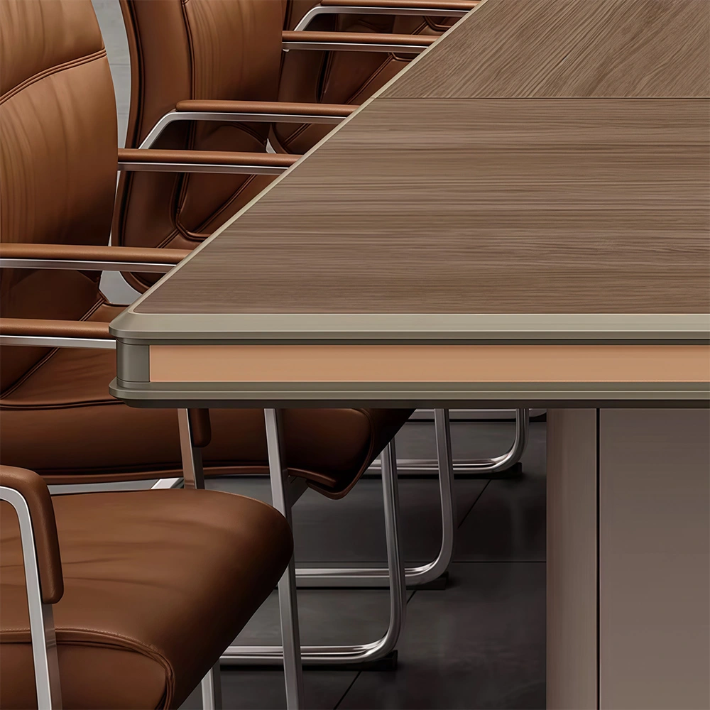 Large Aluminum Edge Conference Table - image 5