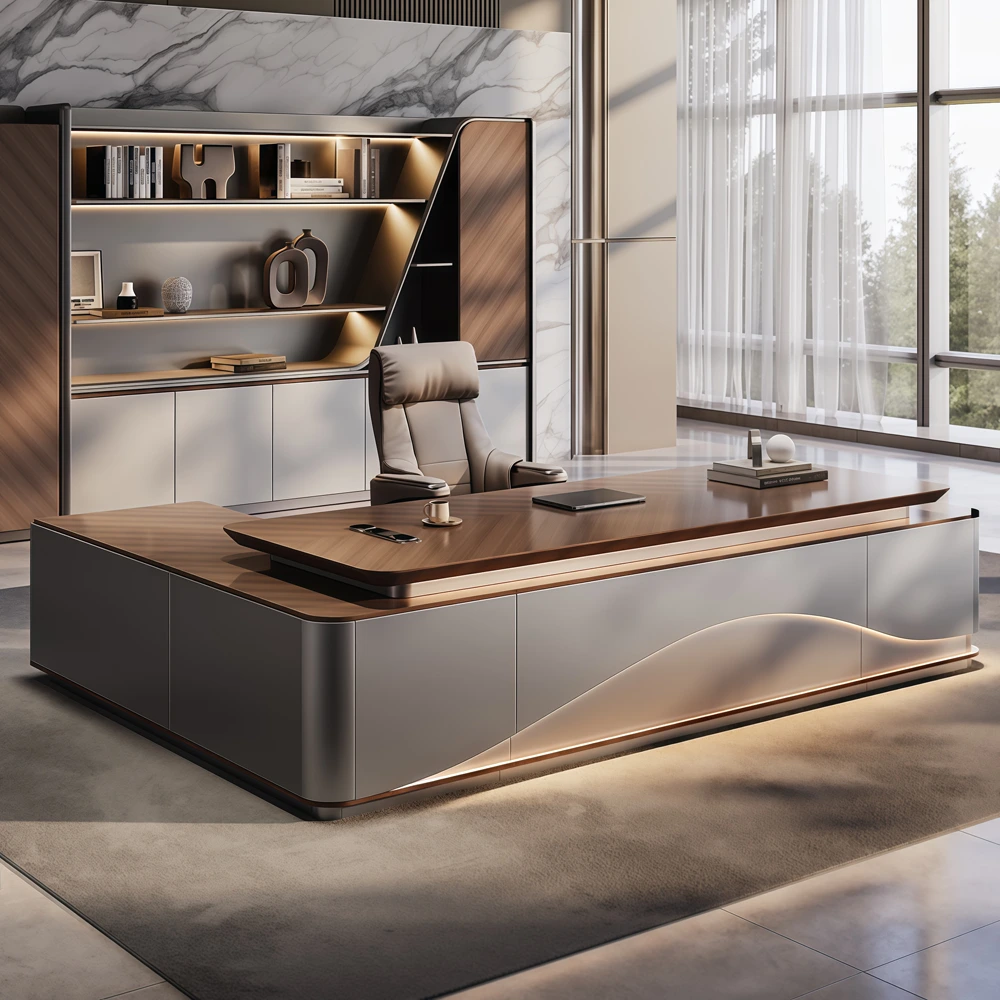 Light Luxury Desks Elevate Your Workspace with Premium Style - image 2