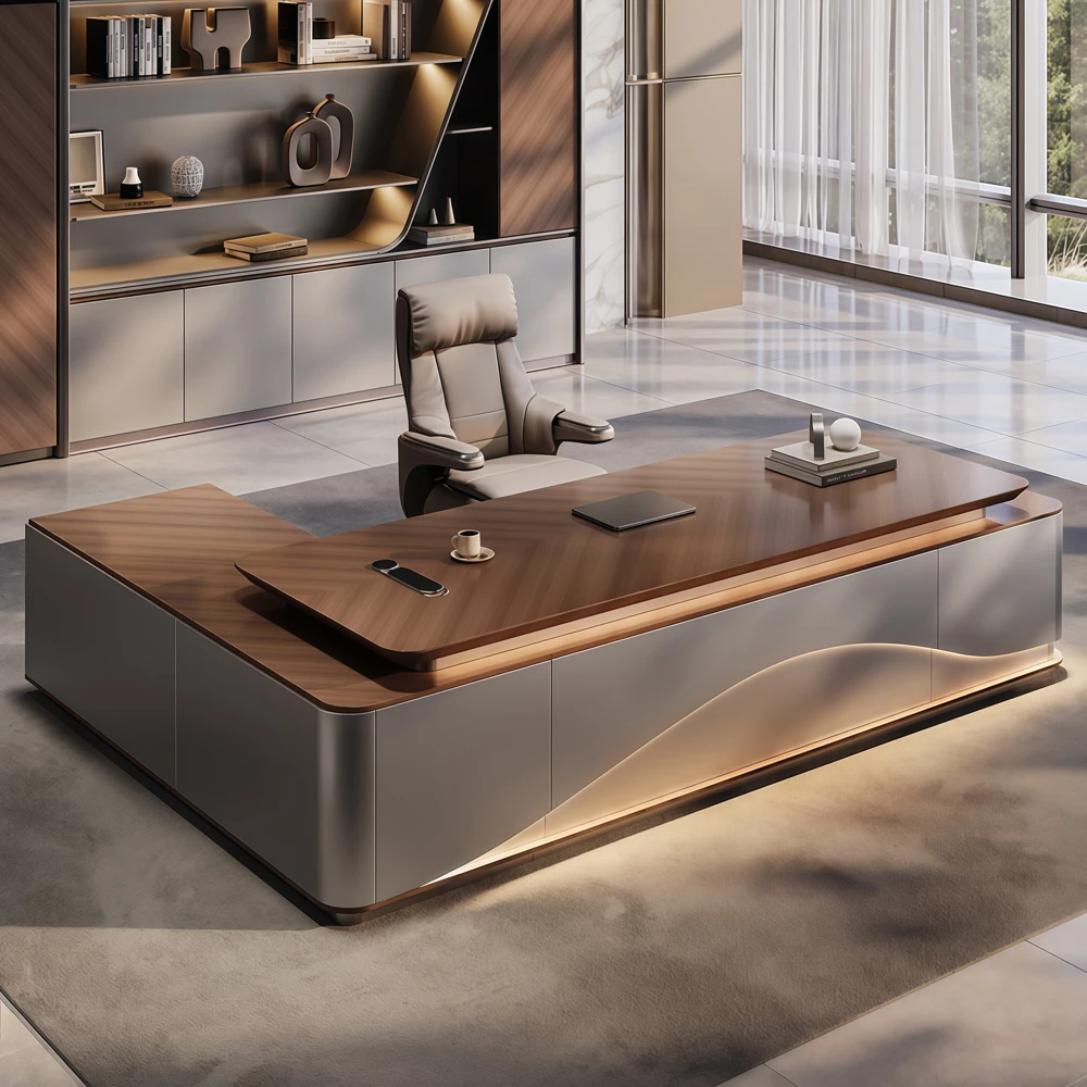 Light Luxury Desks Elevate Your Workspace with Premium Style - image 3