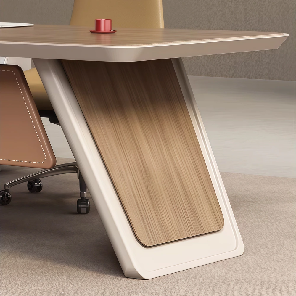 Luxury Corner Executive Desk with Angled Design - image 5