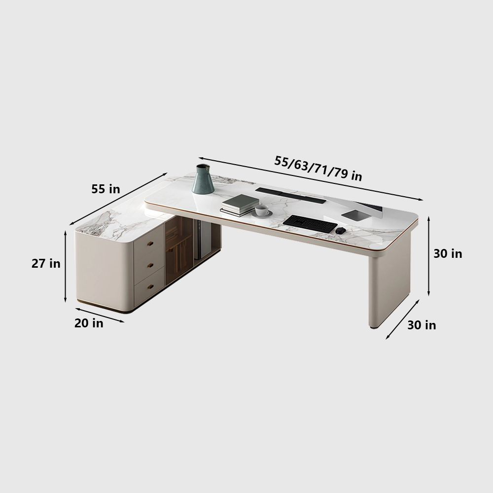 Luxury Italian Style Desk for Home Office Study - image 7
