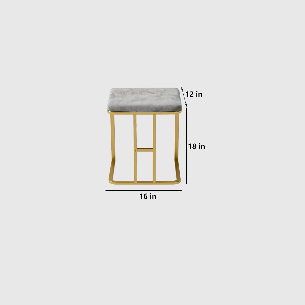 Luxury Marble Nail Station with Vacuum Outlet - image 14