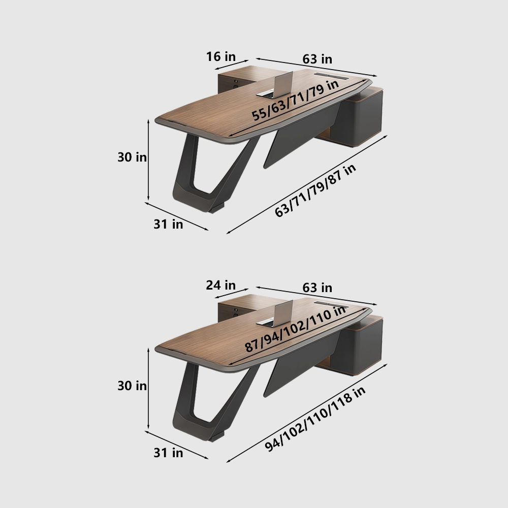 Luxury-Modern Executive Desk for Stylish Office - image 7