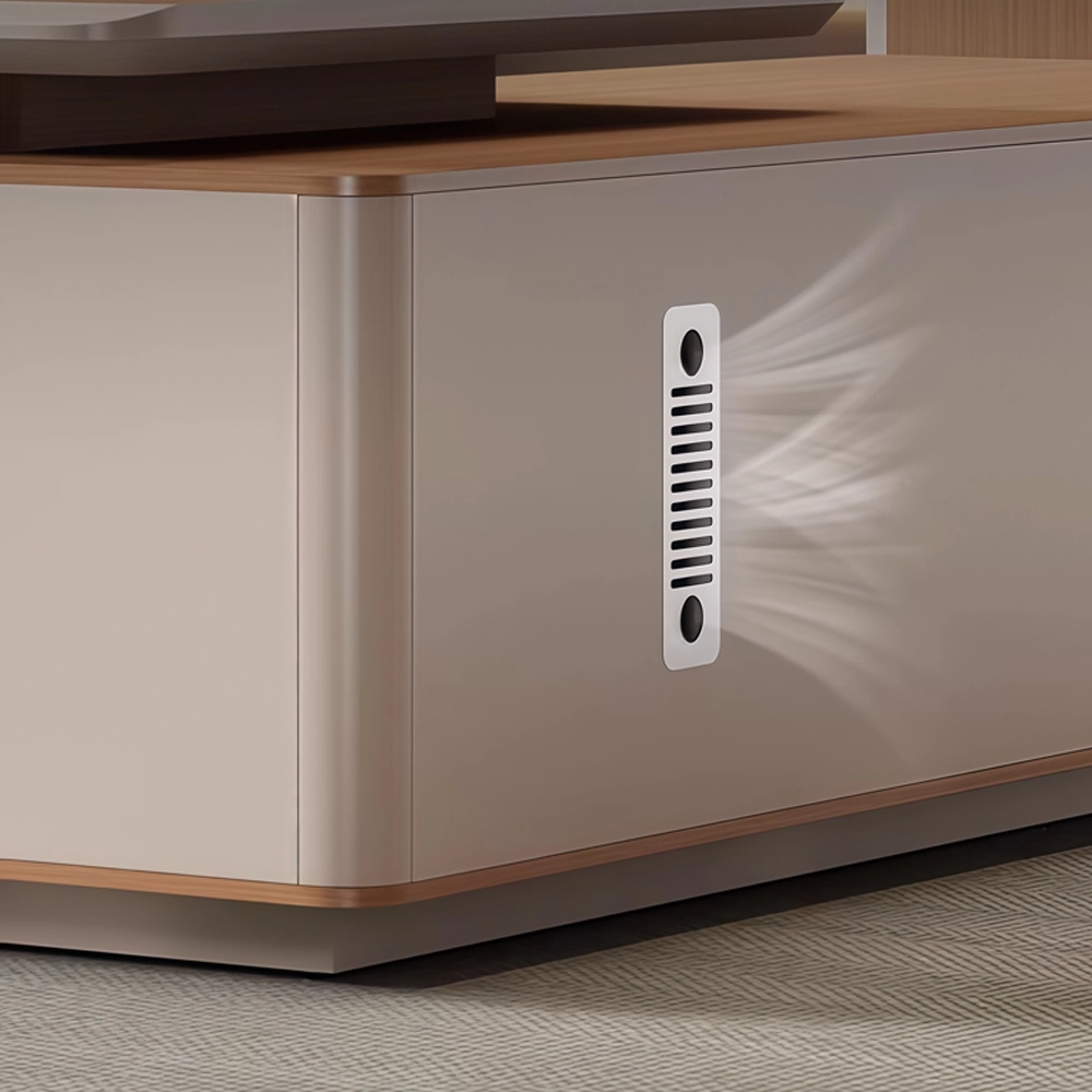Luxury Modern Executive Desk with Glossy Finish - image 5