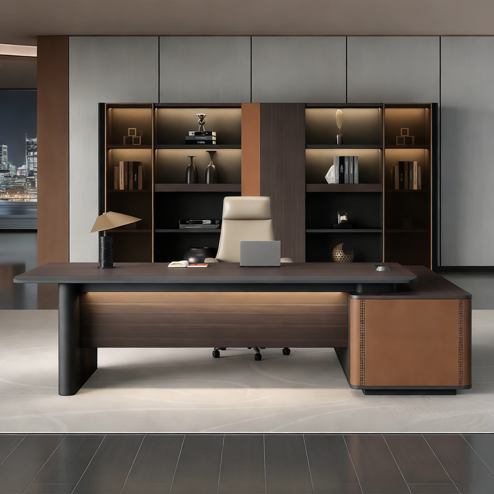 Luxury Modern Executive Desk with Simple Design - image 2