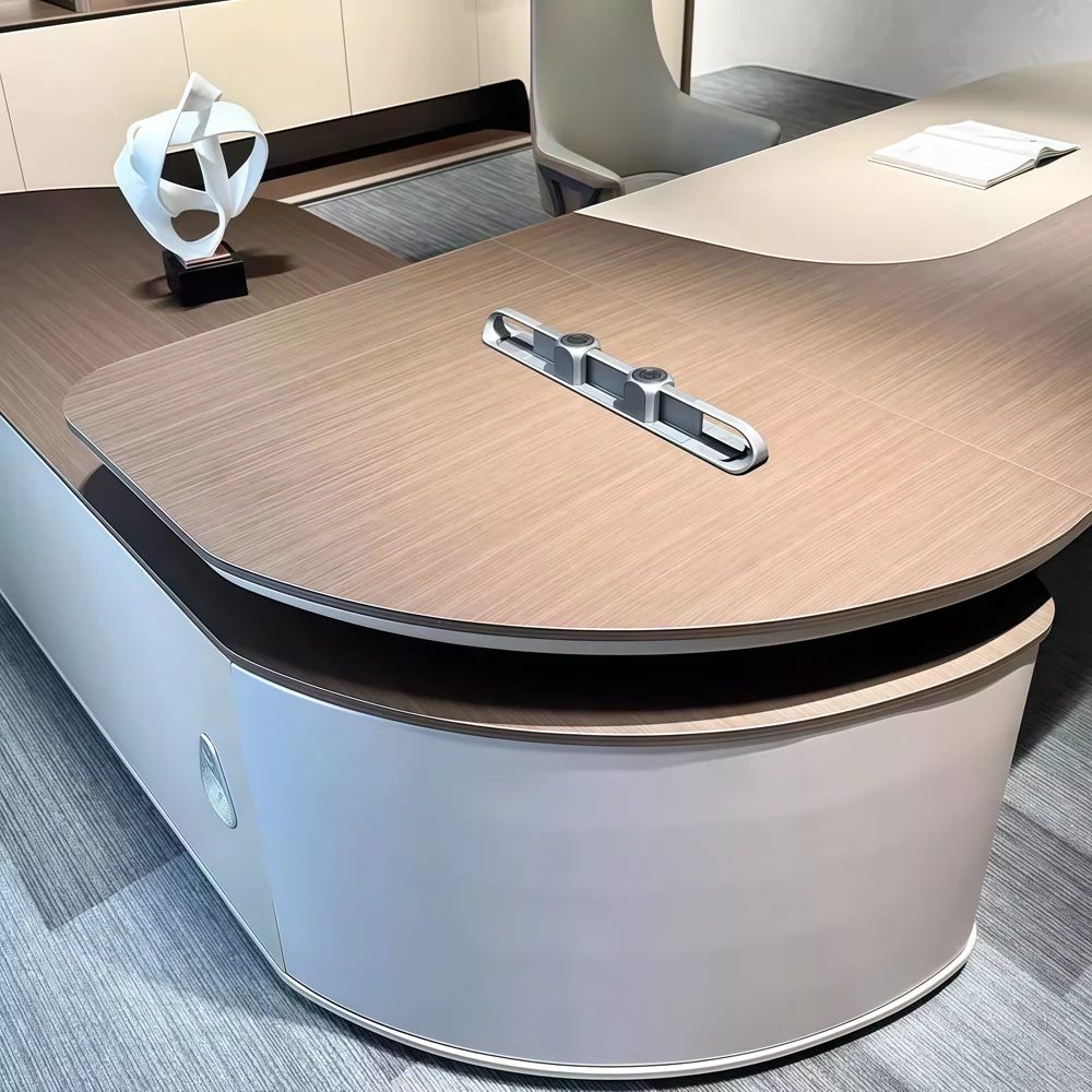 Luxury Wooden Executive Desk for Modern Office - image 4