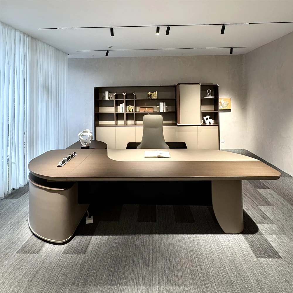 Luxury Wooden Executive Desk for Modern Office - image 2