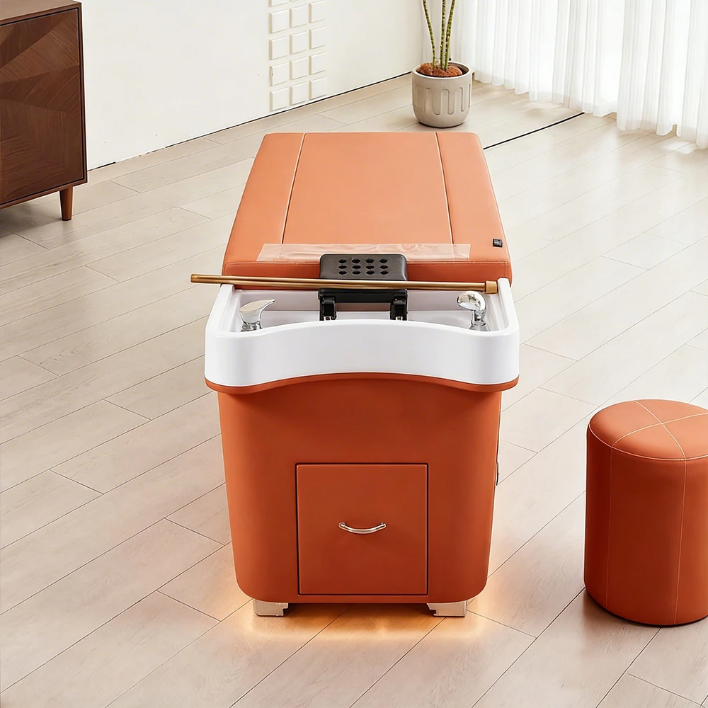 Water Circulation Shampoo Bed with Heater & Steam - image 2