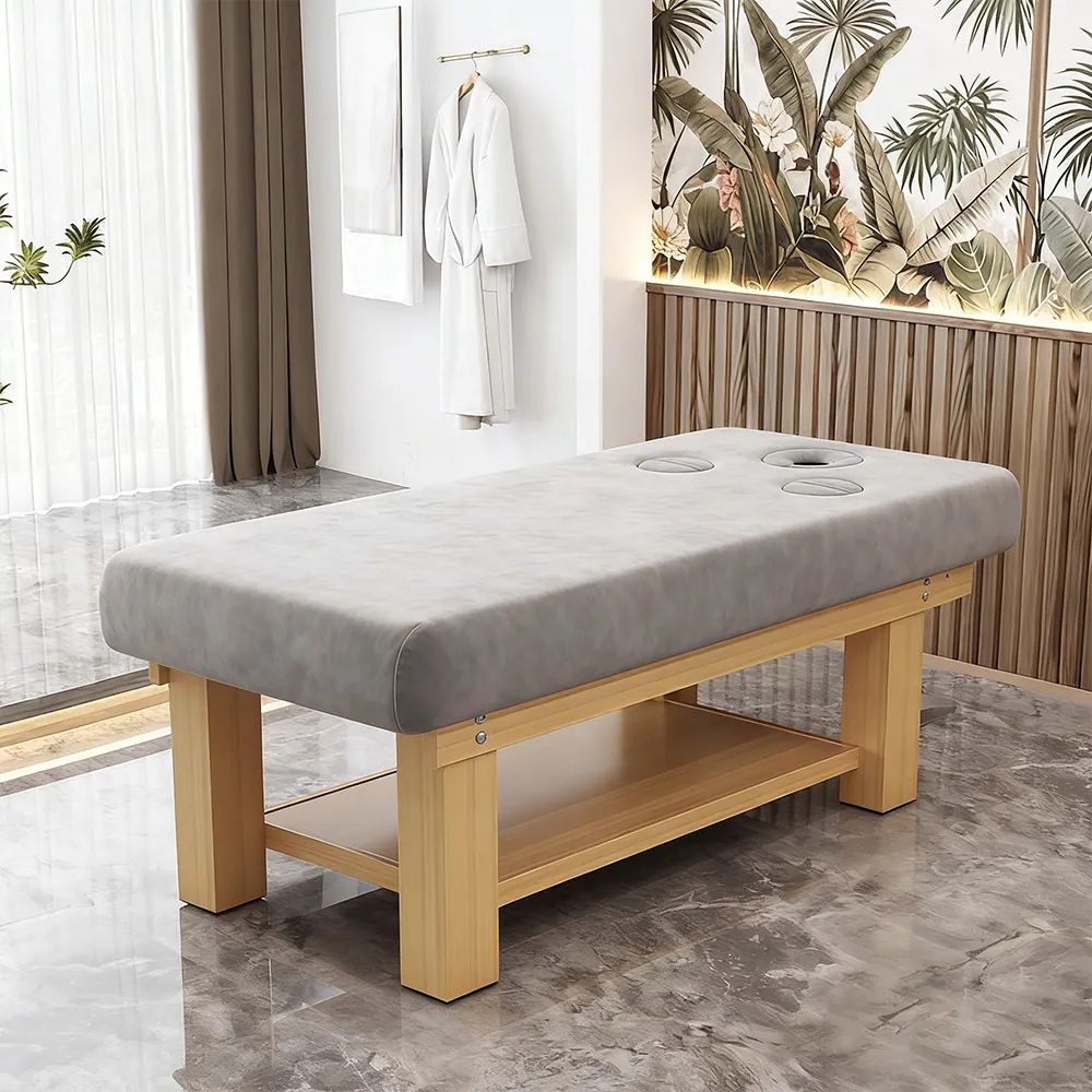 Wide Solid Wood Massage Table for Salon & Spa - image 2