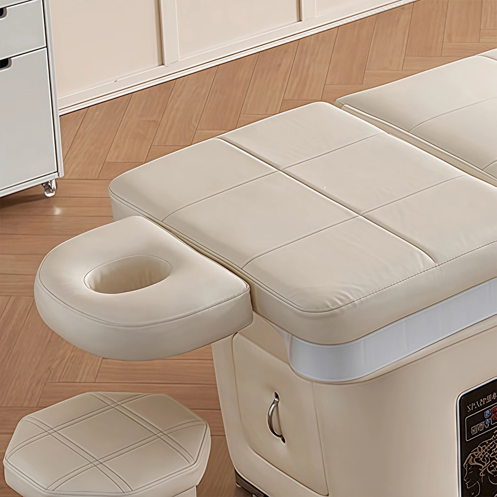 Professional Spa Shampoo Bed with Water Recycling and Steam Function - image 5