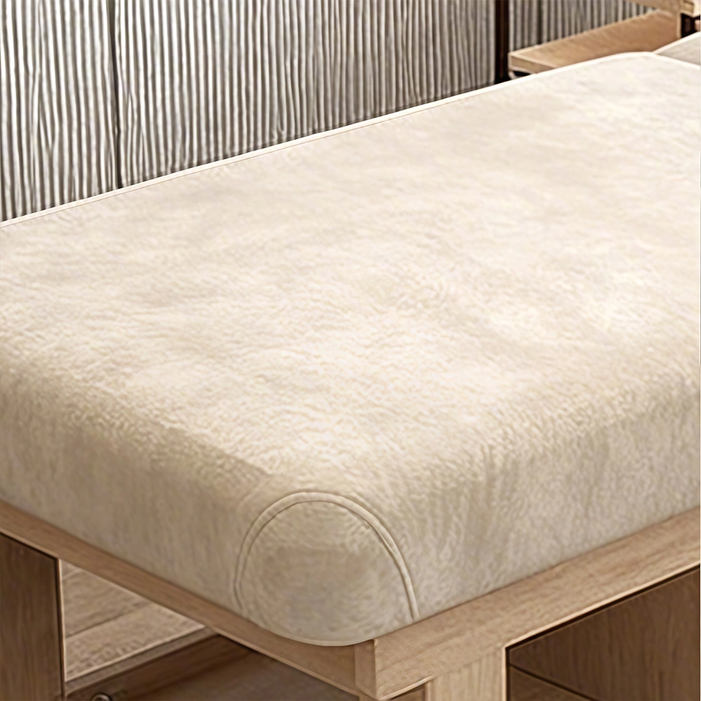 Multifunctional Wooden Beauty Bed for Spa Facial - image 6
