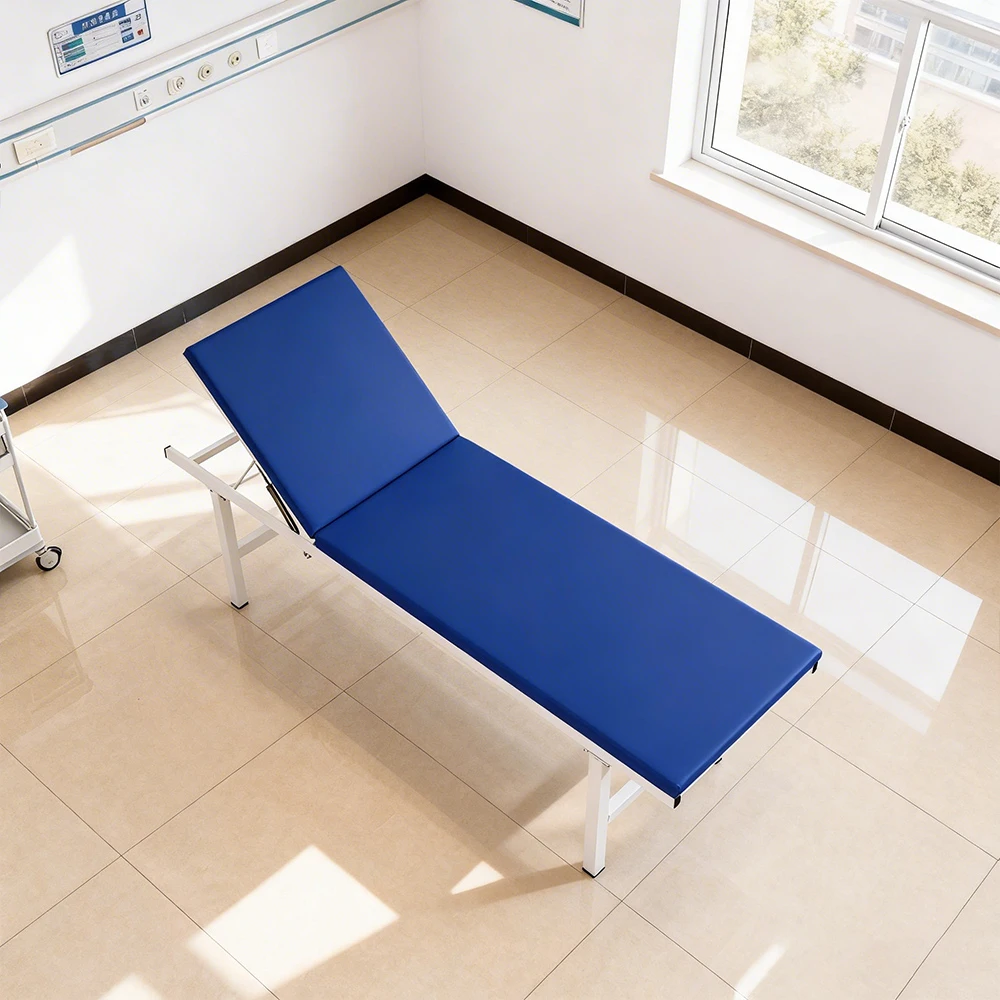 Stainless Steel Massage Bed with Adjustable Backrest - image 3