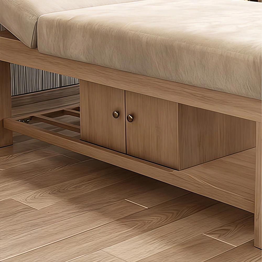 Multifunctional Wooden Beauty Bed for Spa Facial - image 5