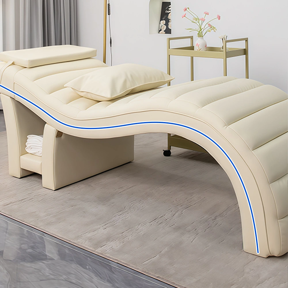 Salon S-Shape Facial Spa Bed Massage Table for Beauty Therapy - image 5