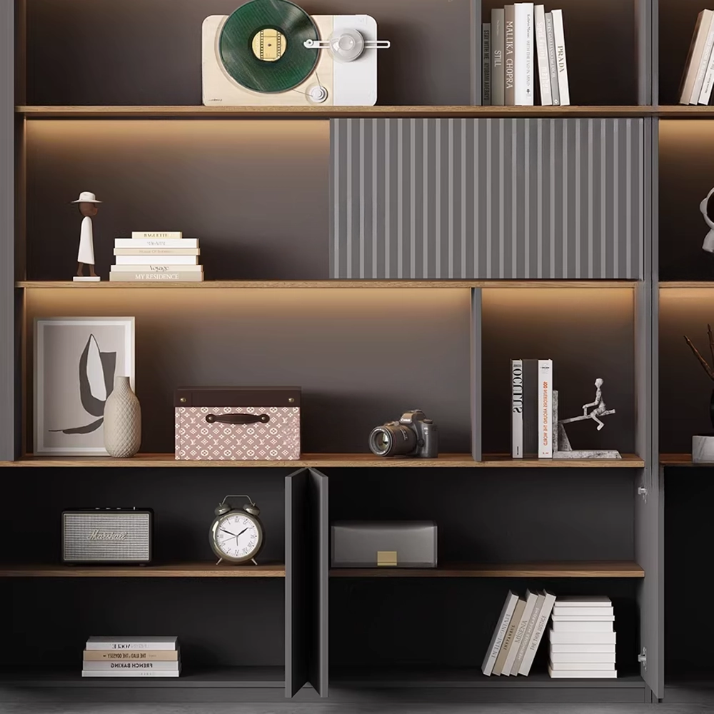 Minimalist Wood File Cabinet and Display Unit - image 7