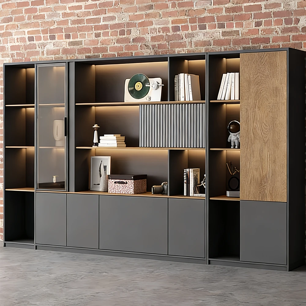 Minimalist Wood File Cabinet and Display Unit - image 5