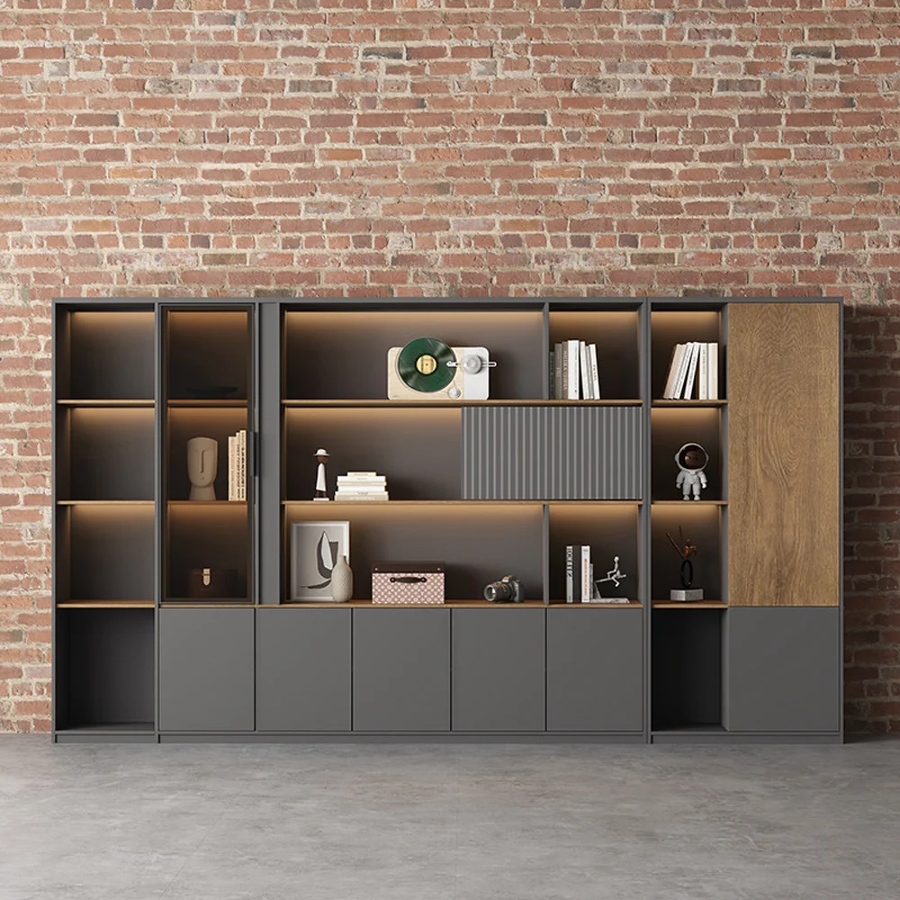 Minimalist Wood File Cabinet and Display Unit - image 6