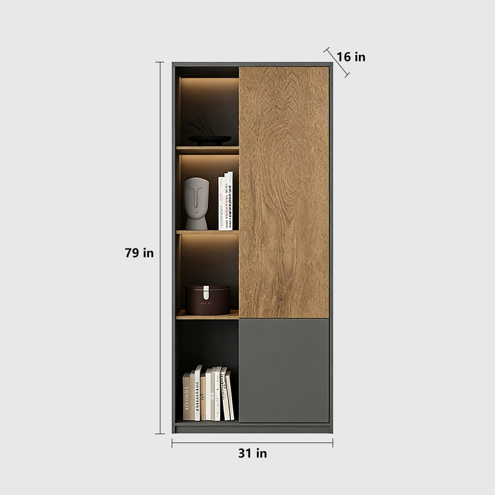 Minimalist Wood File Cabinet and Display Unit - image 10
