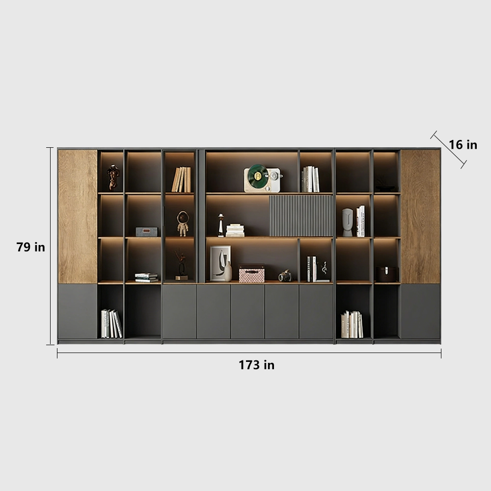 Minimalist Wood File Cabinet and Display Unit - image 19
