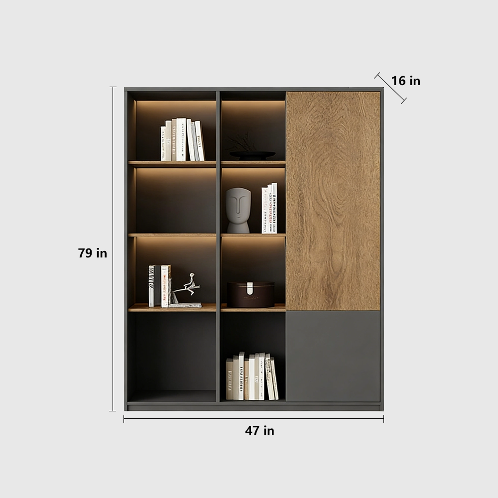 Minimalist Wood File Cabinet and Display Unit - image 11