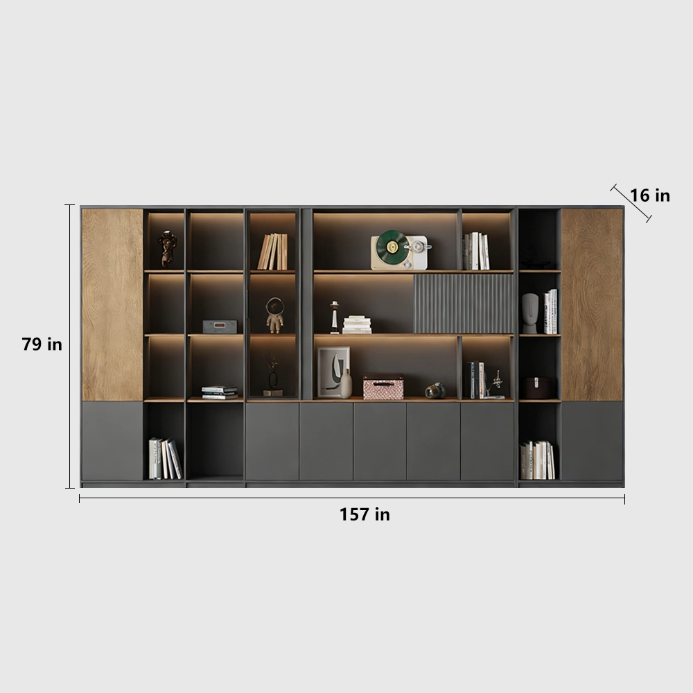Minimalist Wood File Cabinet and Display Unit - image 18