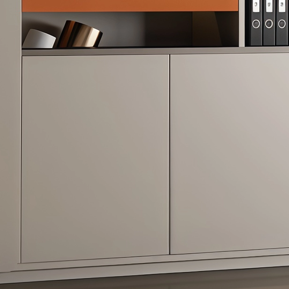 Minimalist Wooden Bookcase Cabinet Office Filing - image 6